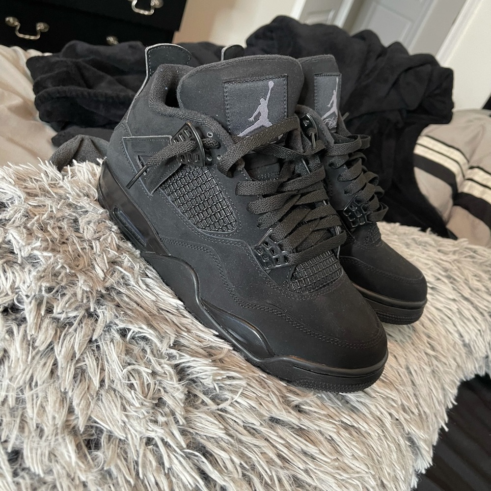 Black Cat Air Jordan 4’s